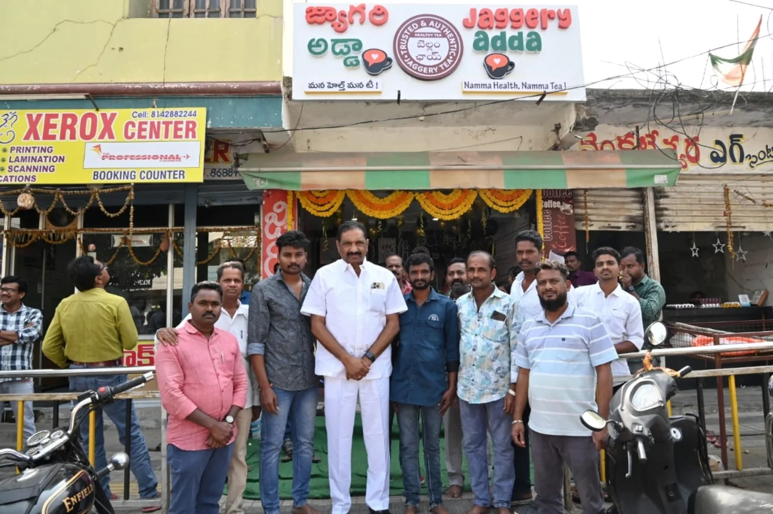 Real Jaggery Adda outlet opening and market experience