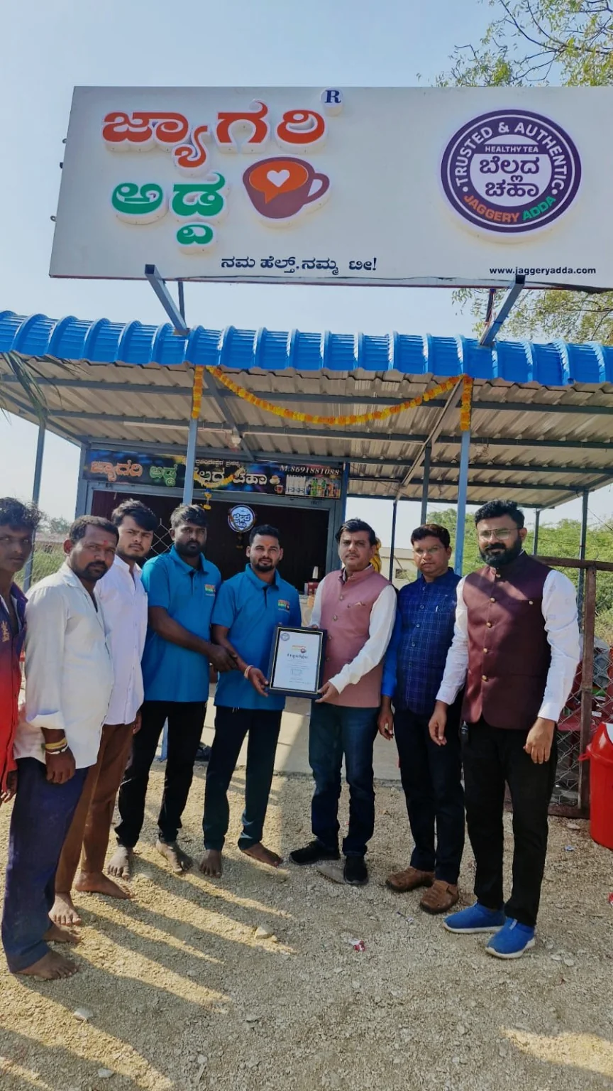 Real Jaggery Adda outlet opening and partner presence